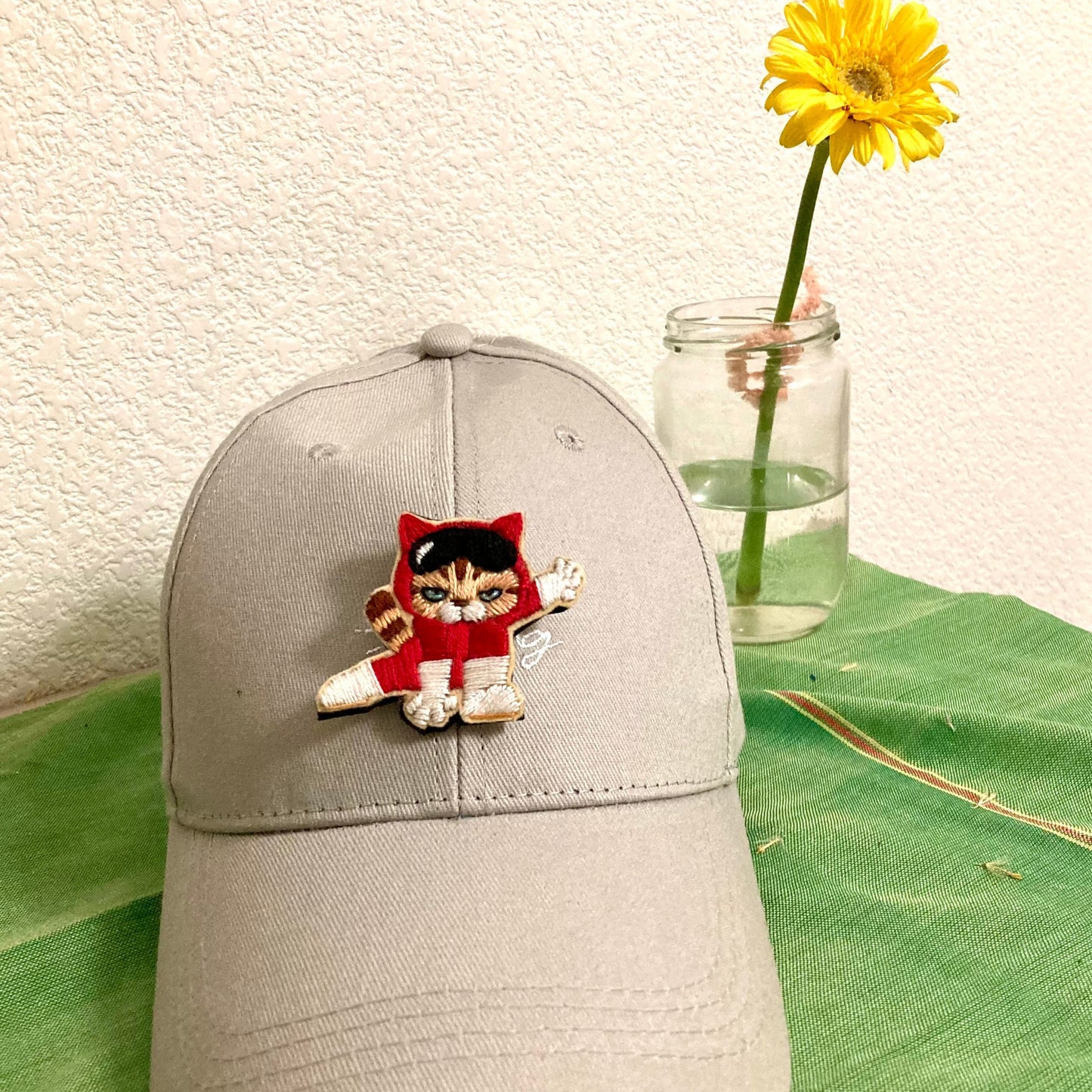 Red Ranger Embroidered Brooch