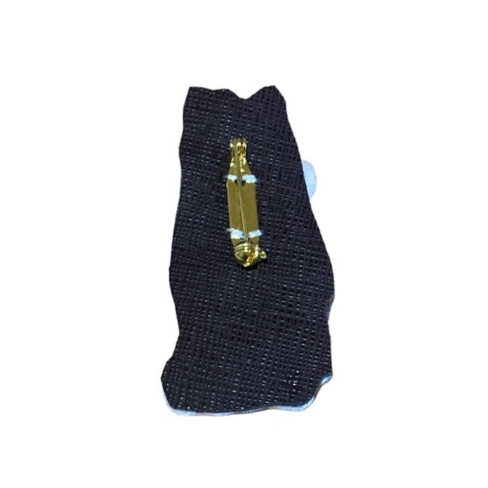 Artist Embroidered Brooch