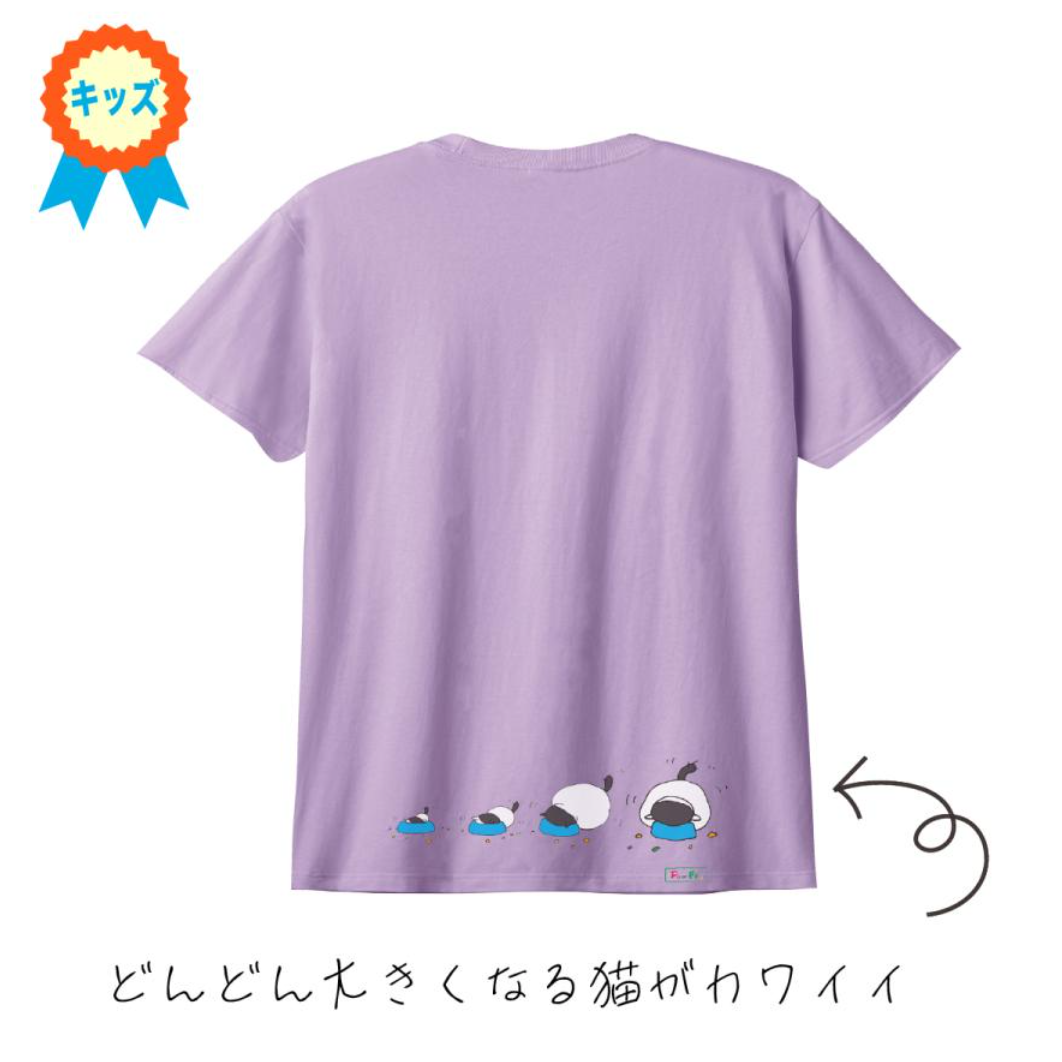T恤“Shabondamagon-san”和“Gourmet Kuri-chan”