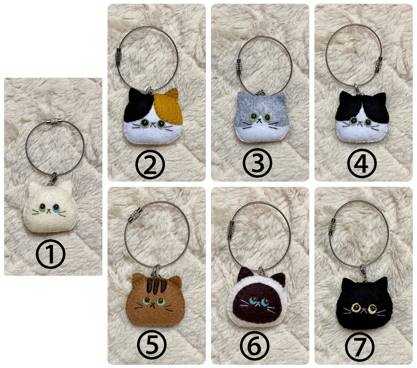 cat ring charm
