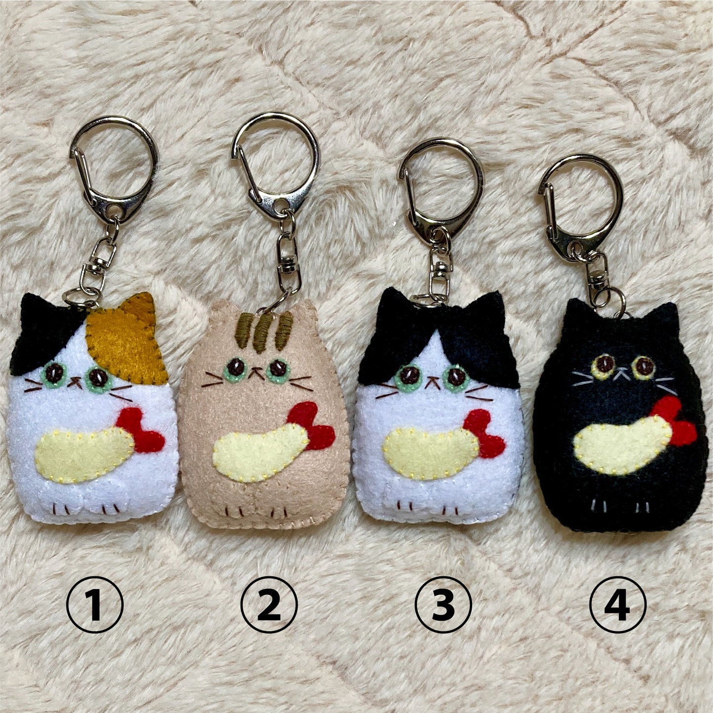 Shrimp tempura keychain